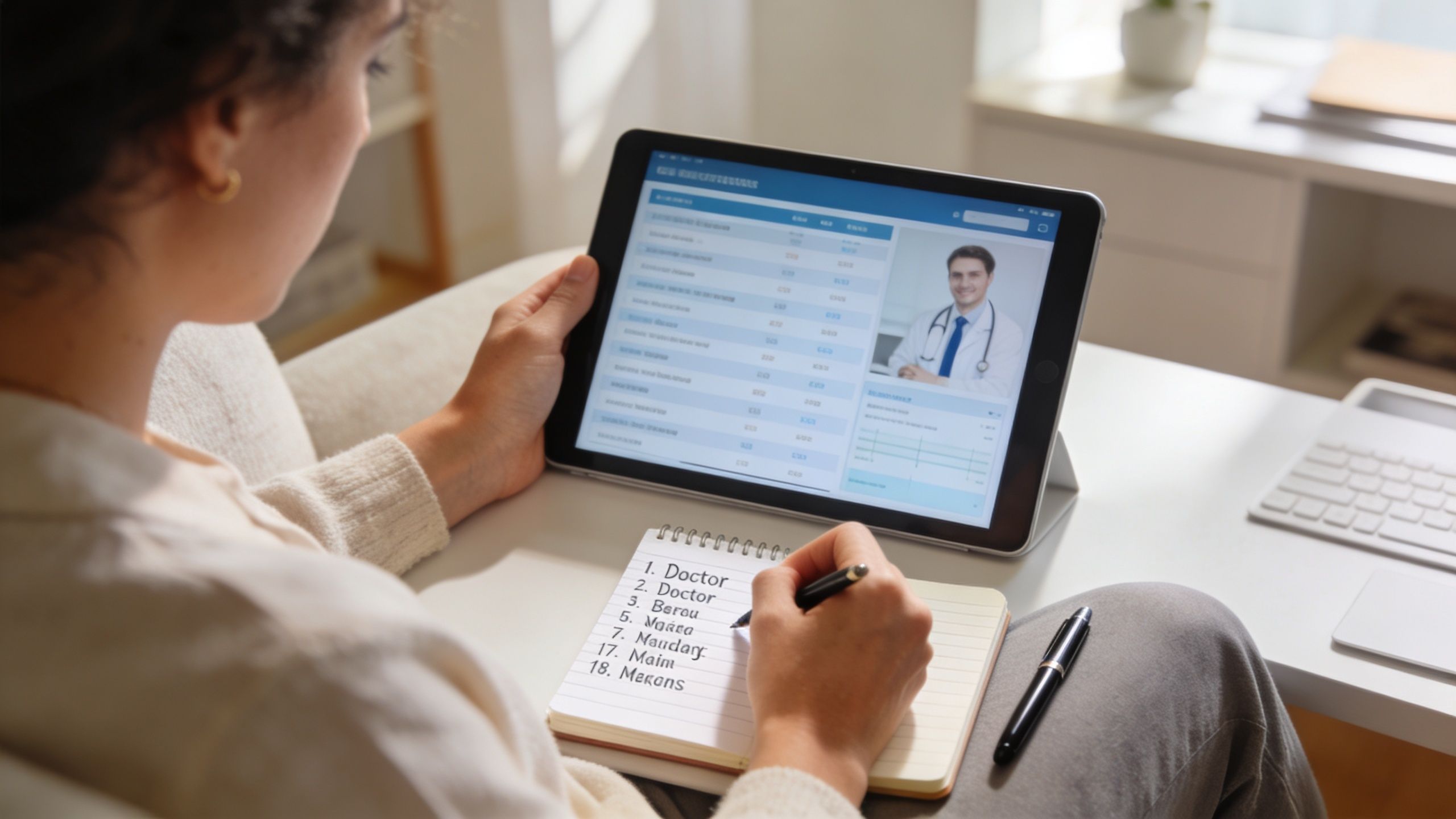 how to find a specialist doctor telehealth consultation If you're asking “How to find a specialist doctor?” for chronic pain, begin with three channels at the same time: professional referrals, insurance filtering, and targeted local search. That combination gives you a workable list without relying on whichever website happens to rank first. How to Find a Specialist Doctor? A Chicago Guide A person having a telehealth consultation with a doctor while writing notes in a physical notebook.