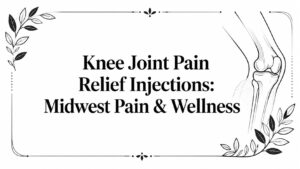 knee joint pain relief injections medical illustration Learn about how our practice can help you with your pain & wellness needs Blog