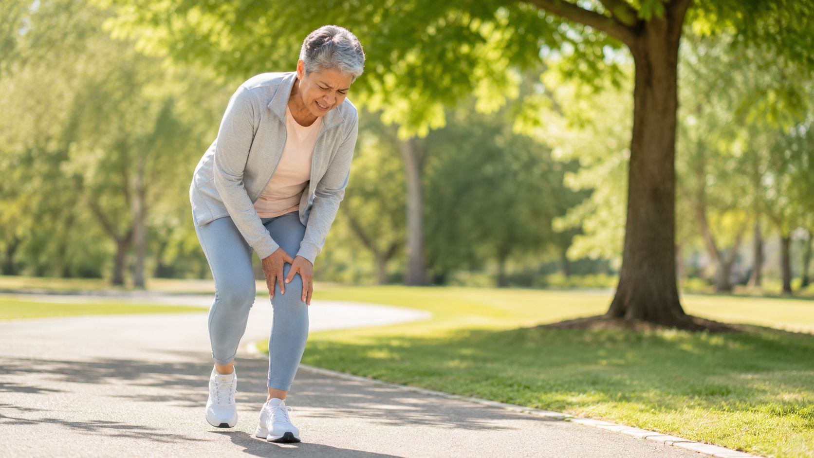 shots for joint pain knee pain That's often when people start asking about shots for joint pain. They want relief, but they also want to know what they're getting. That's the right question. Not every injection works the same way, and not every painful joint should be treated with the same plan. Shots for Joint Pain: A Guide to Relief in Chicago Ridge An elderly woman experiencing discomfort and holding her knee while walking on a path in the park.