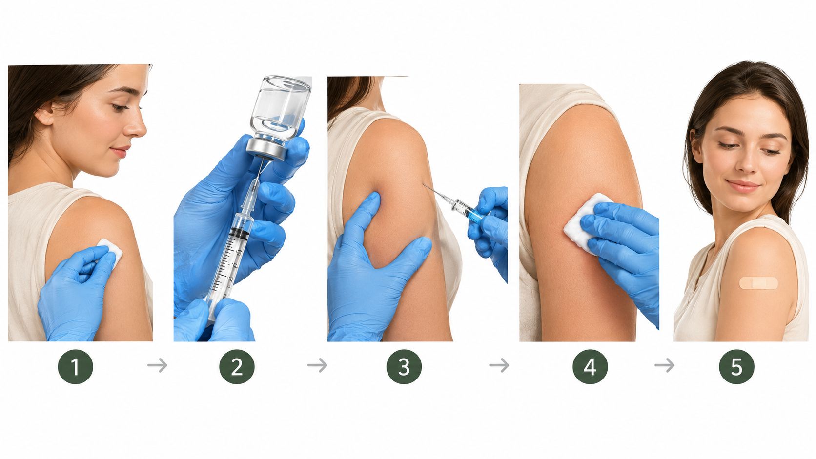 si joint injection technique vaccination steps Persistent pain low in the back or deep in the buttock can make ordinary movements feel strangely difficult. Standing from a chair, climbing stairs, turning in bed, or walking through a grocery store may all irritate the same small area beside the sacrum. If treatment, medication, and activity changes haven't settled the problem, you may be wondering whether the sacroiliac joint is involved and what an SI joint injection technique involves. SI Joint Injection Technique: What Patients Should Know A five-step instructional guide showing a medical professional administering an injection into a patient's shoulder.